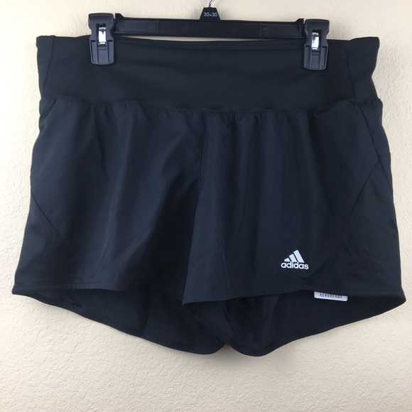 adidas Pants - NWT Adidas Run It Black Running Shorts L #B004